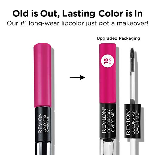 Revlon packaging highlighting the dual-ended lip color and gloss