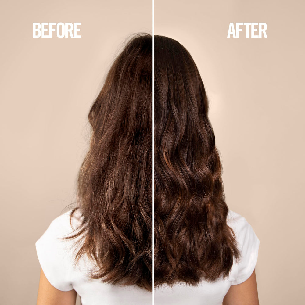 REVLON PROFESSIONAL UniqOne detangling effect for knot-free hair after use.