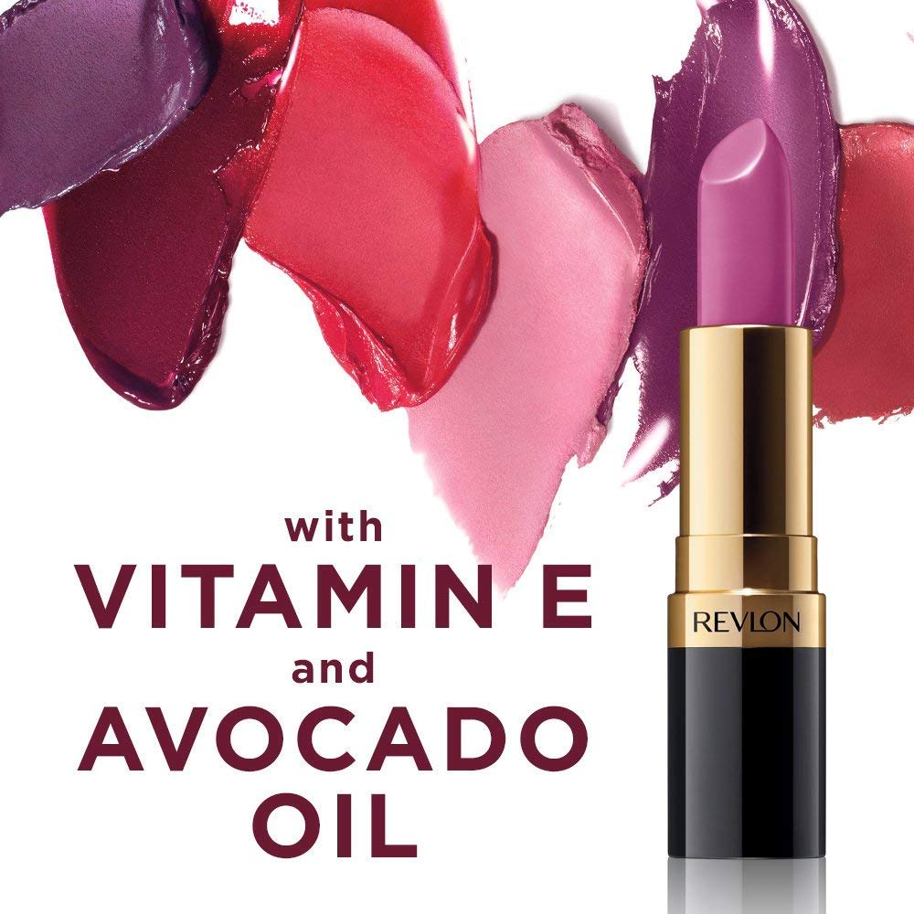 Revlon Super Lustrous 72 shades display showcases diverse color options