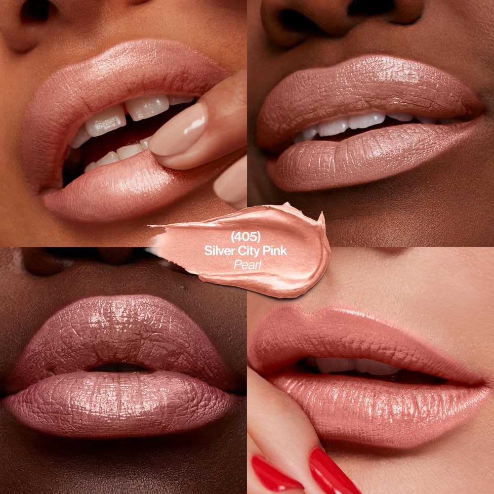 Close-up of LiquiSilk texture showing smooth glide on lips