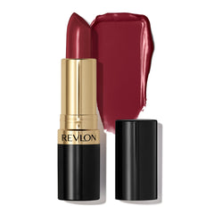 REVLON Super Lustrous Lipstick Raisin Rage swatches show bold color.
