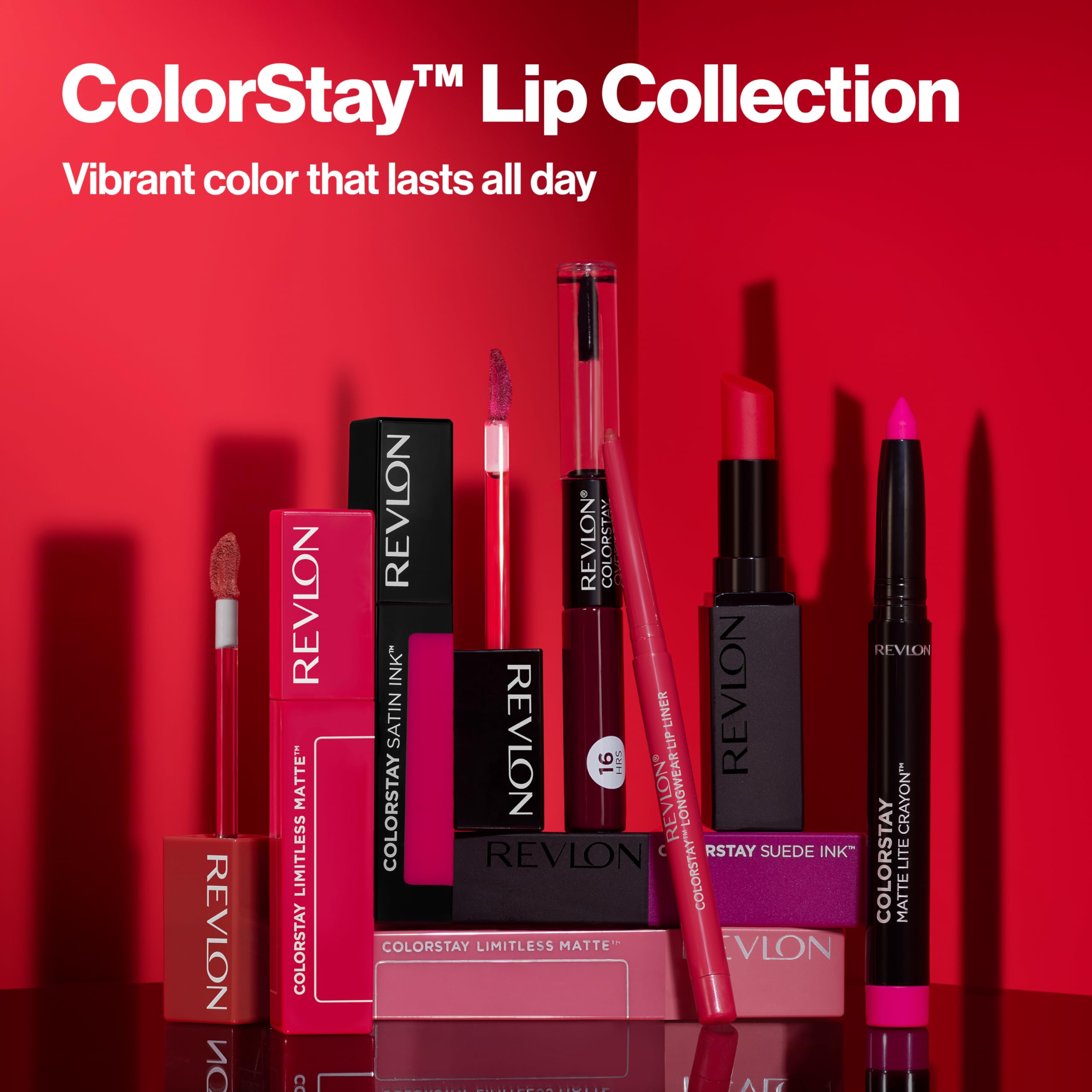 Revlon transfer proof lip color stays in place without smudging