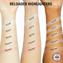 Cheekbone highlight using Dare to Divulge highlighter