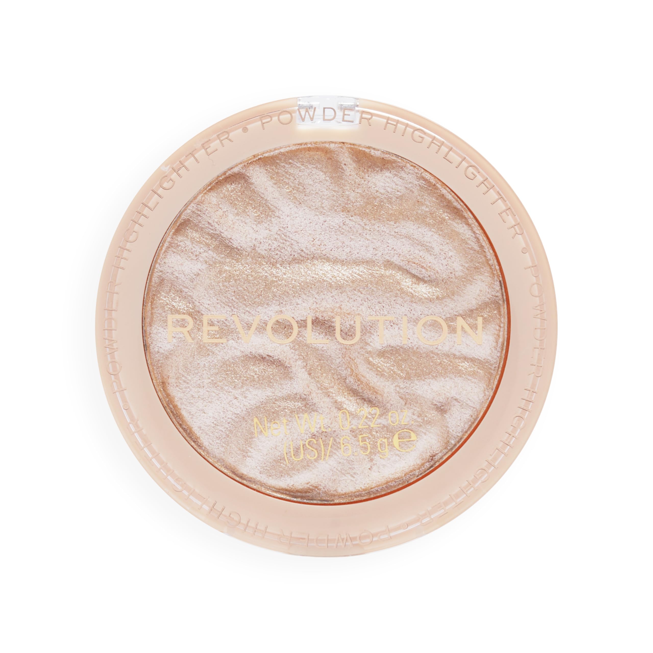 Vegan cruelty-free packaging of Revolution Dare to Divulge highlighter