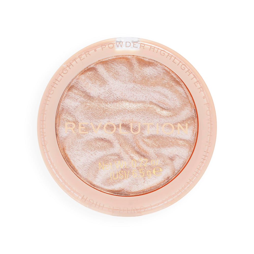 Vegan cruelty-free packaging of Revolution Dare to Divulge highlighter