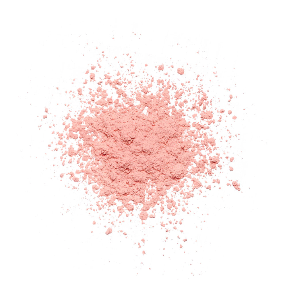 Close-up of the powder sieve showing the fine Rose texture for even setting