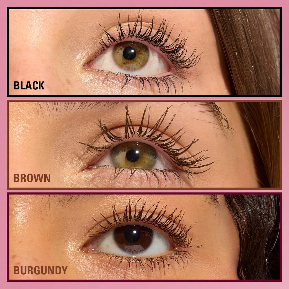 Revolution Beauty London lashes after tubing for length and volume