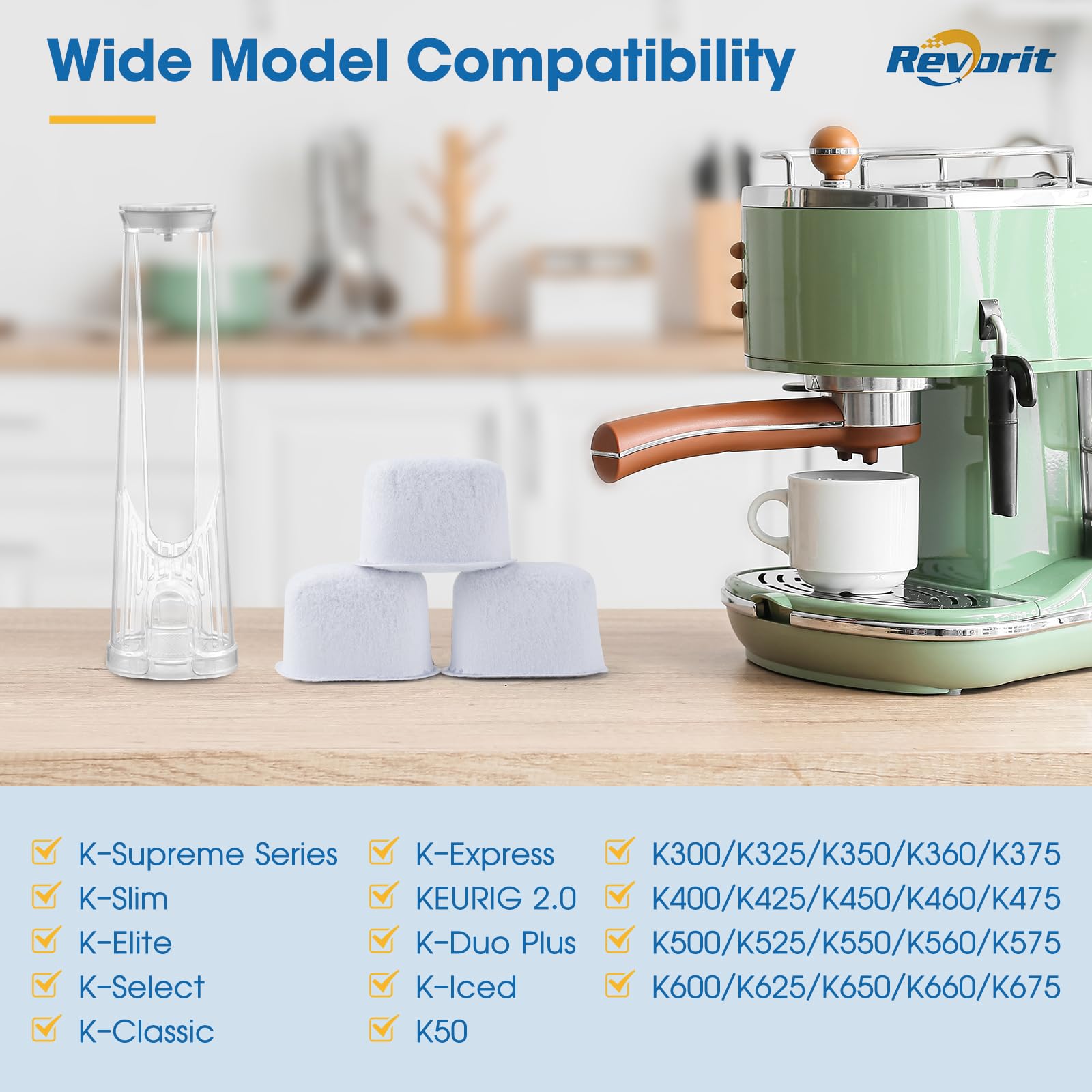 Revorit eco-friendly materials used in the kit for safer brewing.