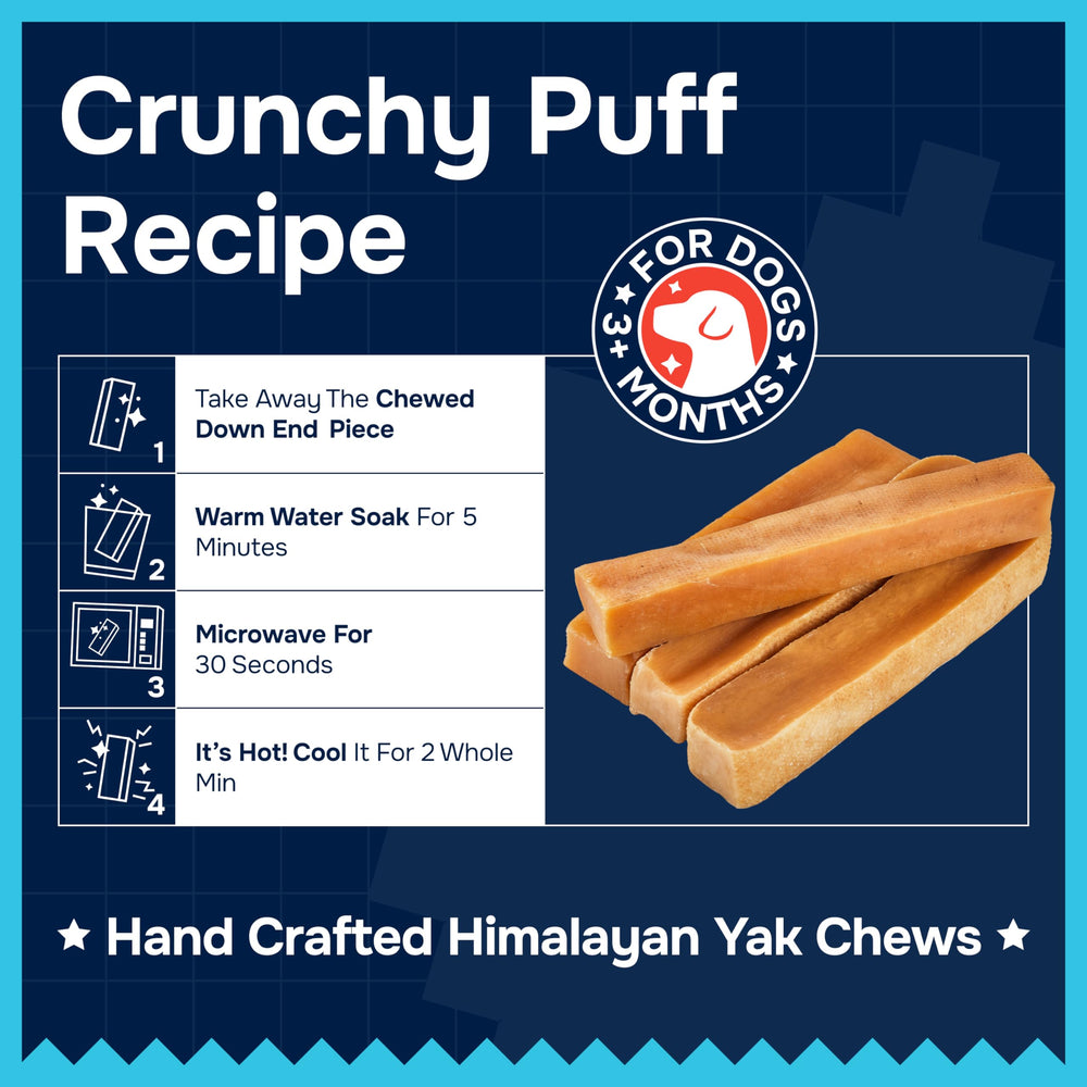 REXIPETS aggressive-chewer yak chew, built for tough bites and extended play.