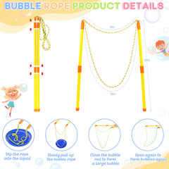 REZUCREY small bubble wands ideal for colorful bubble bursts
