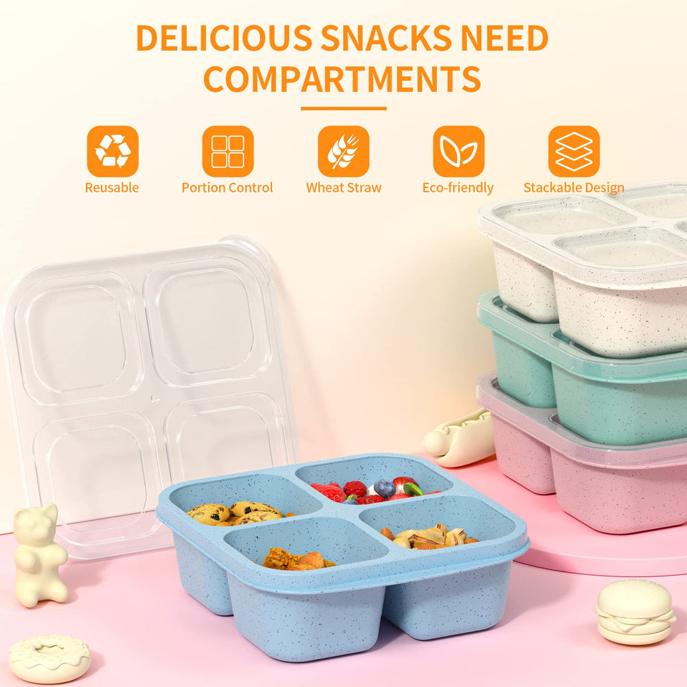 RGNEIN Dishwasher-safe containers simplify cleanup after meals