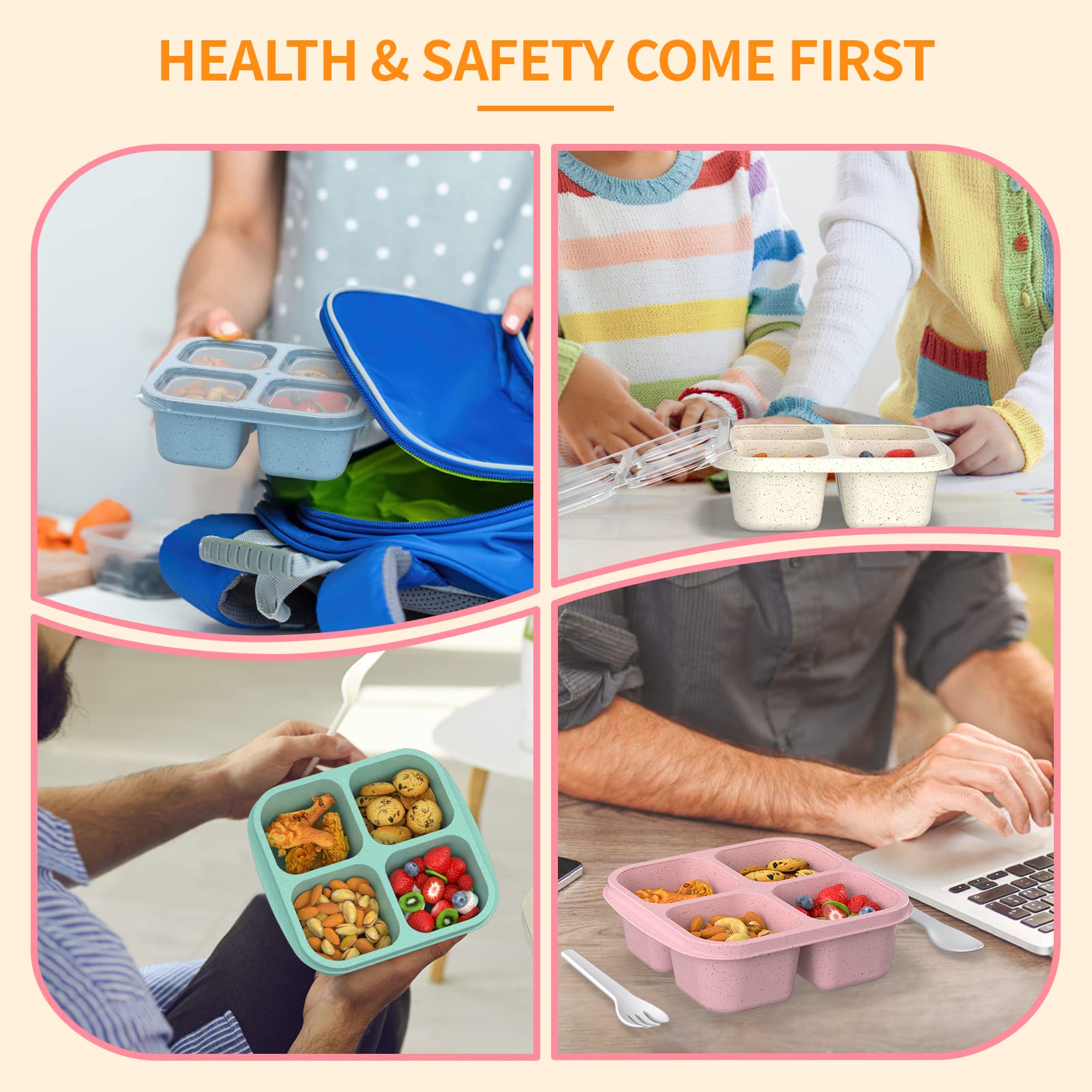 RGNEIN color-coded containers help families stay organized at school and work