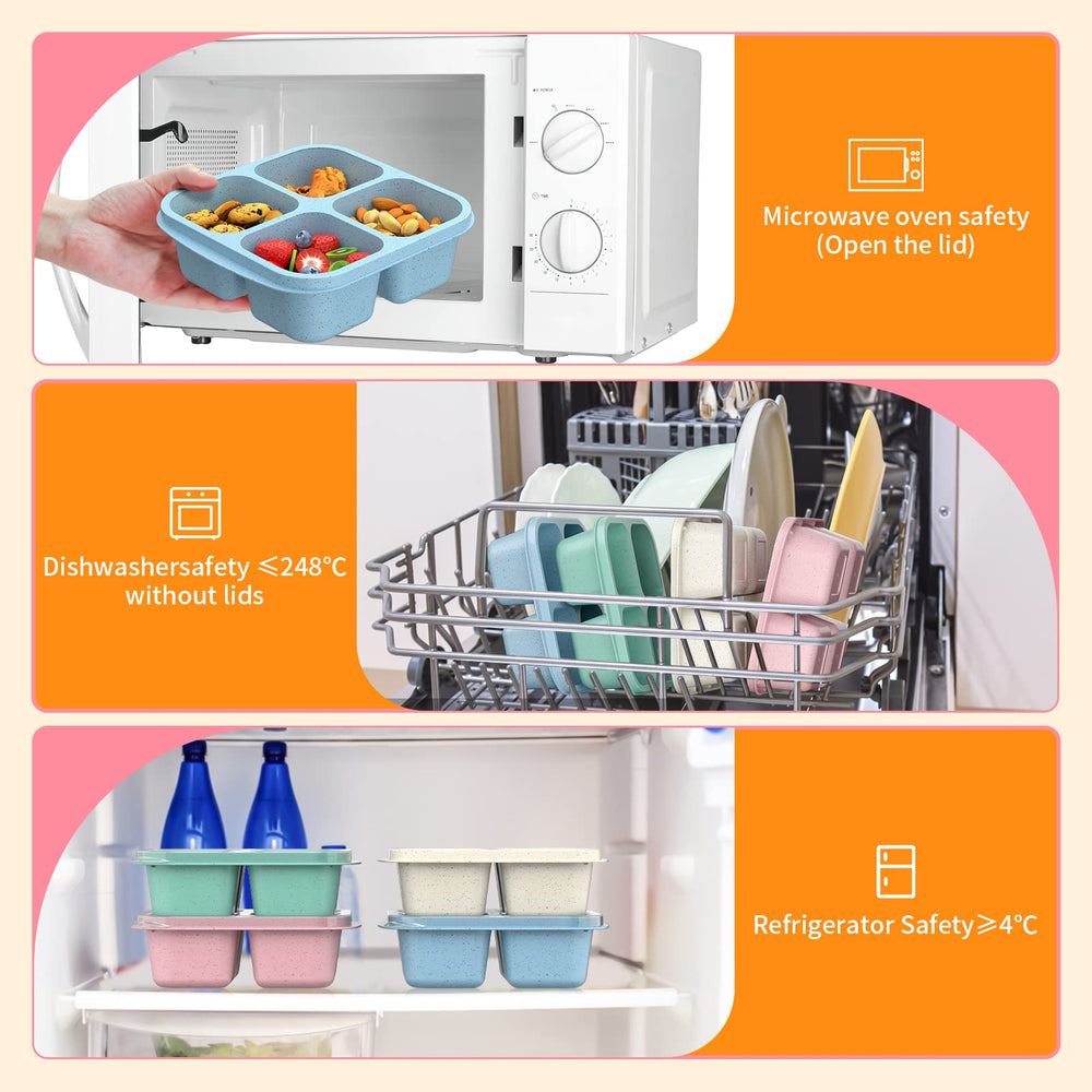 RGNEIN Microwave-safe design speeds up meal prep without sacrificing safety