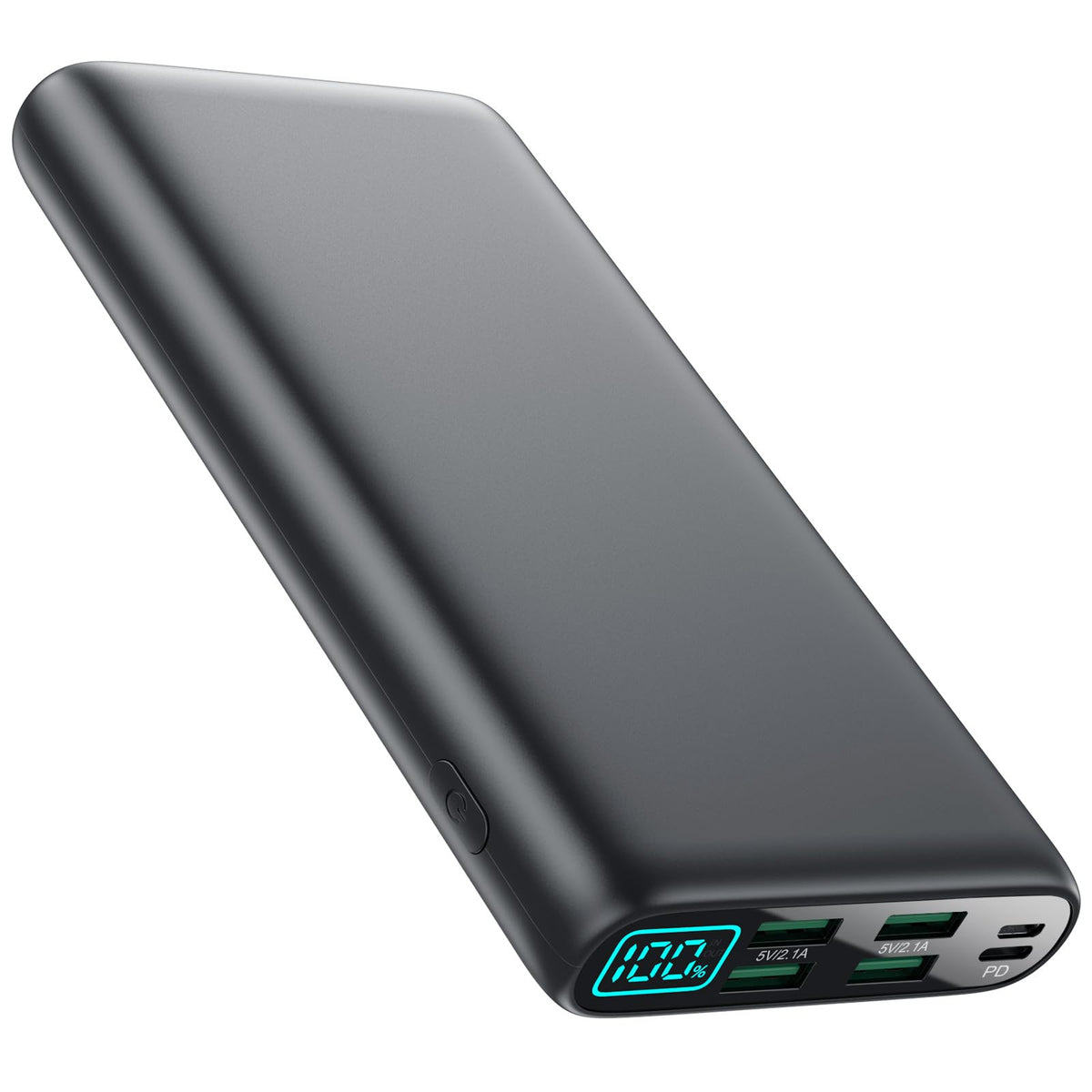 RGVOTA portable charger 38800mAh for long trips powers multiple devices on the go