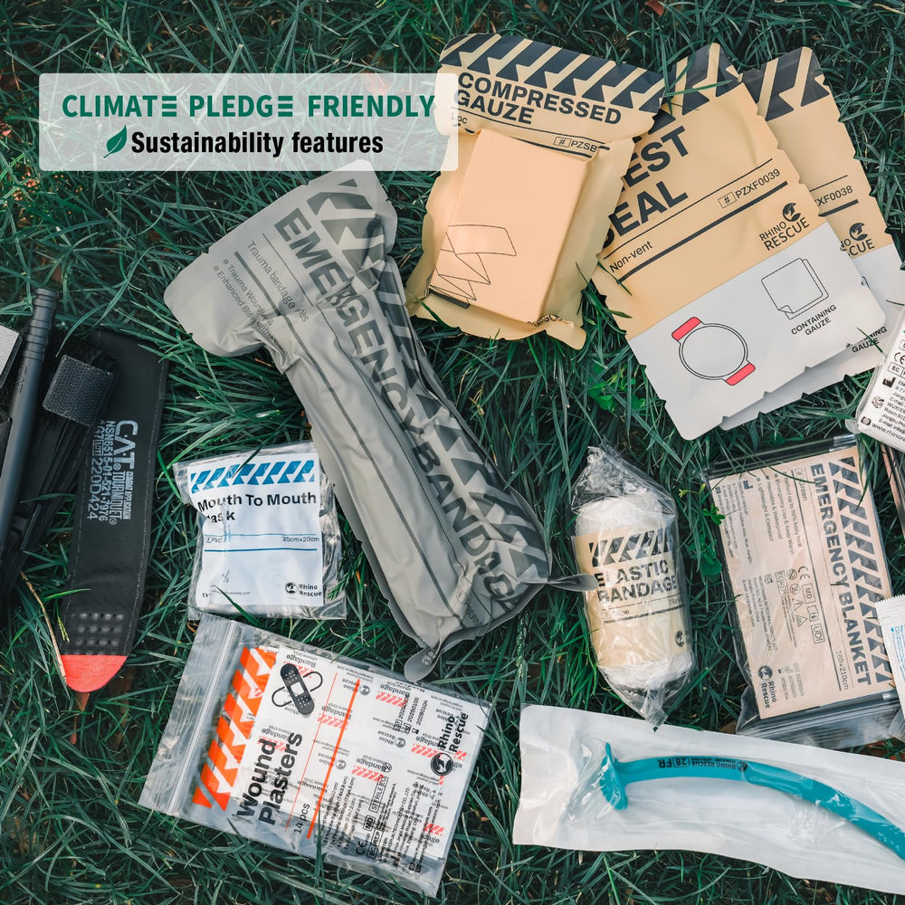 RHINO RESCUE IFAK durable materials withstand harsh environments while remaining lightweight.
