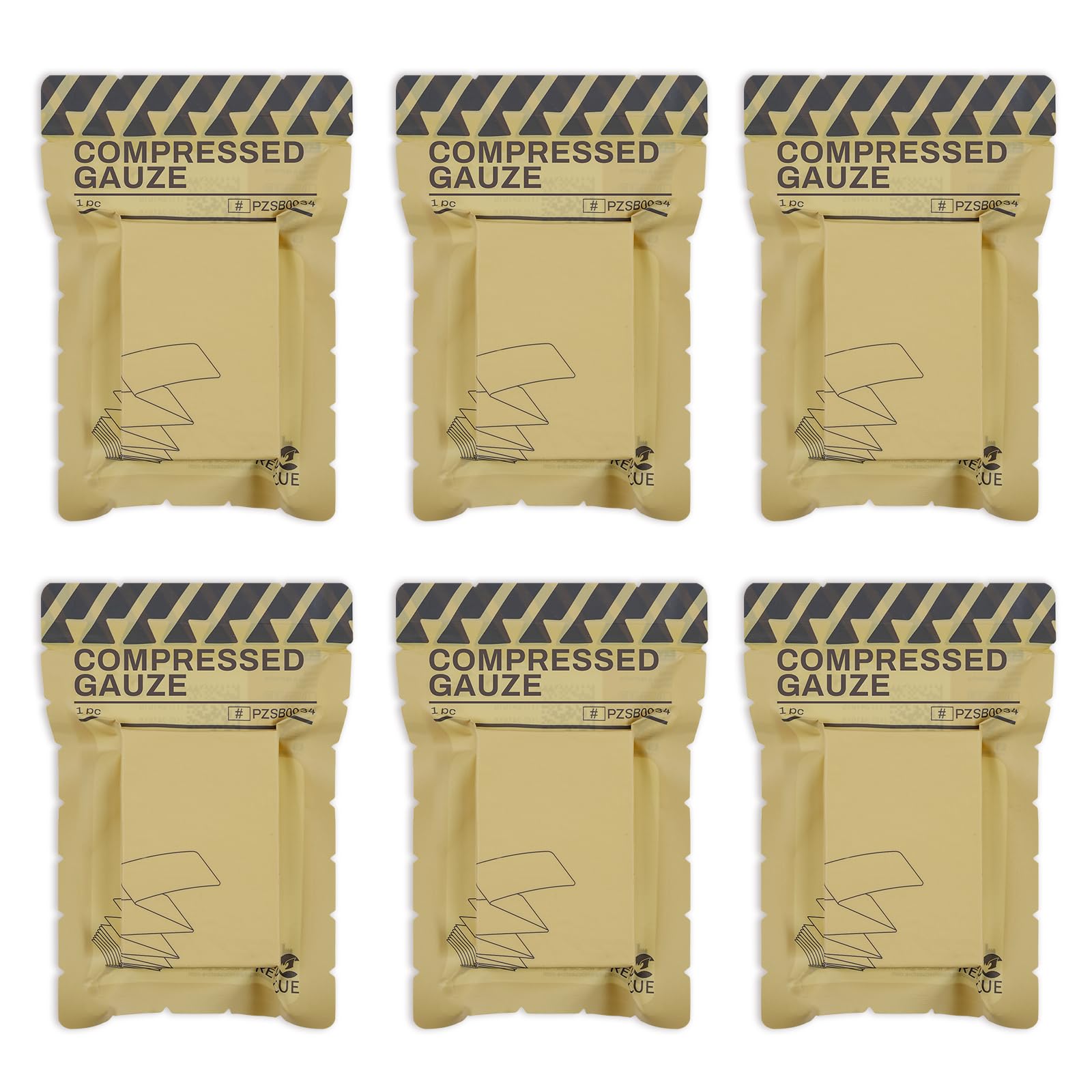 Rhino Rescue sterile compressed gauze focuses on absorption for effective wound care.