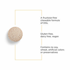 Rhizinate fructose-free ingredients label emphasizes sugar-free digestive support
