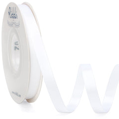 Ribbli double-faced satin ribbon for hair bows with a smooth, glossy finish.