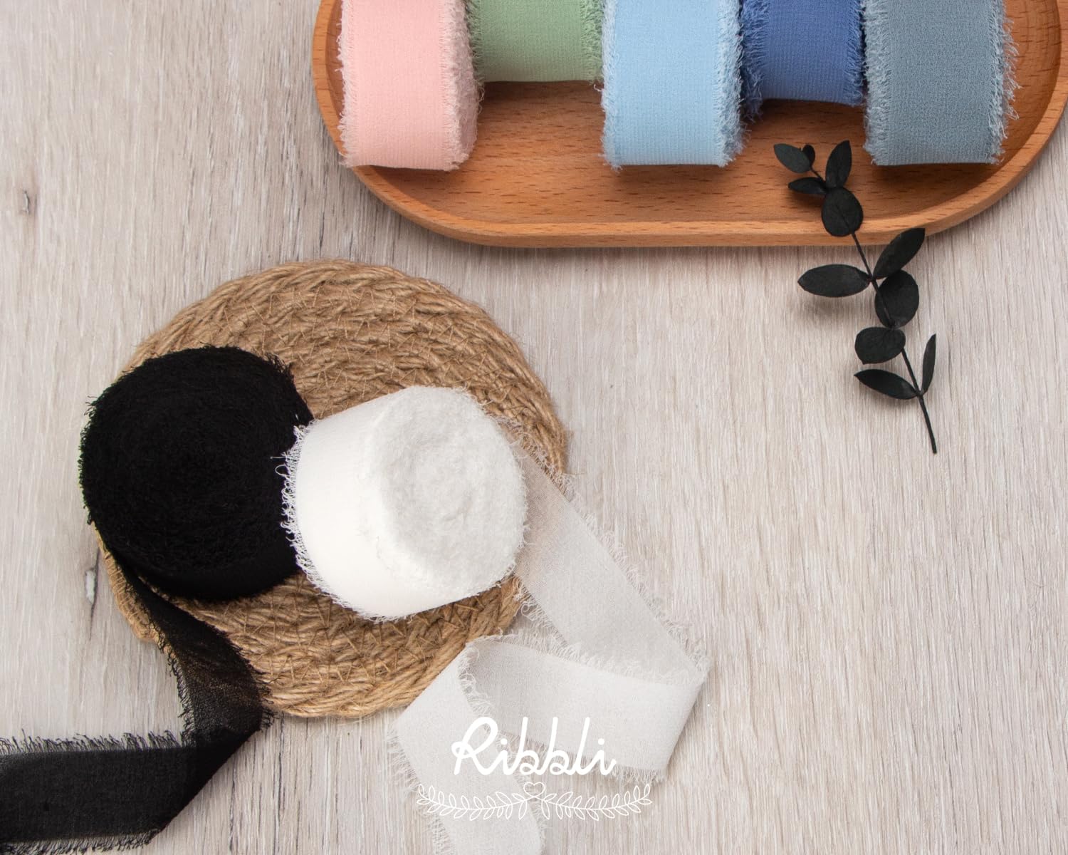 Ribbli white fringe ribbon suits DIY crafts with soft texture and chic look