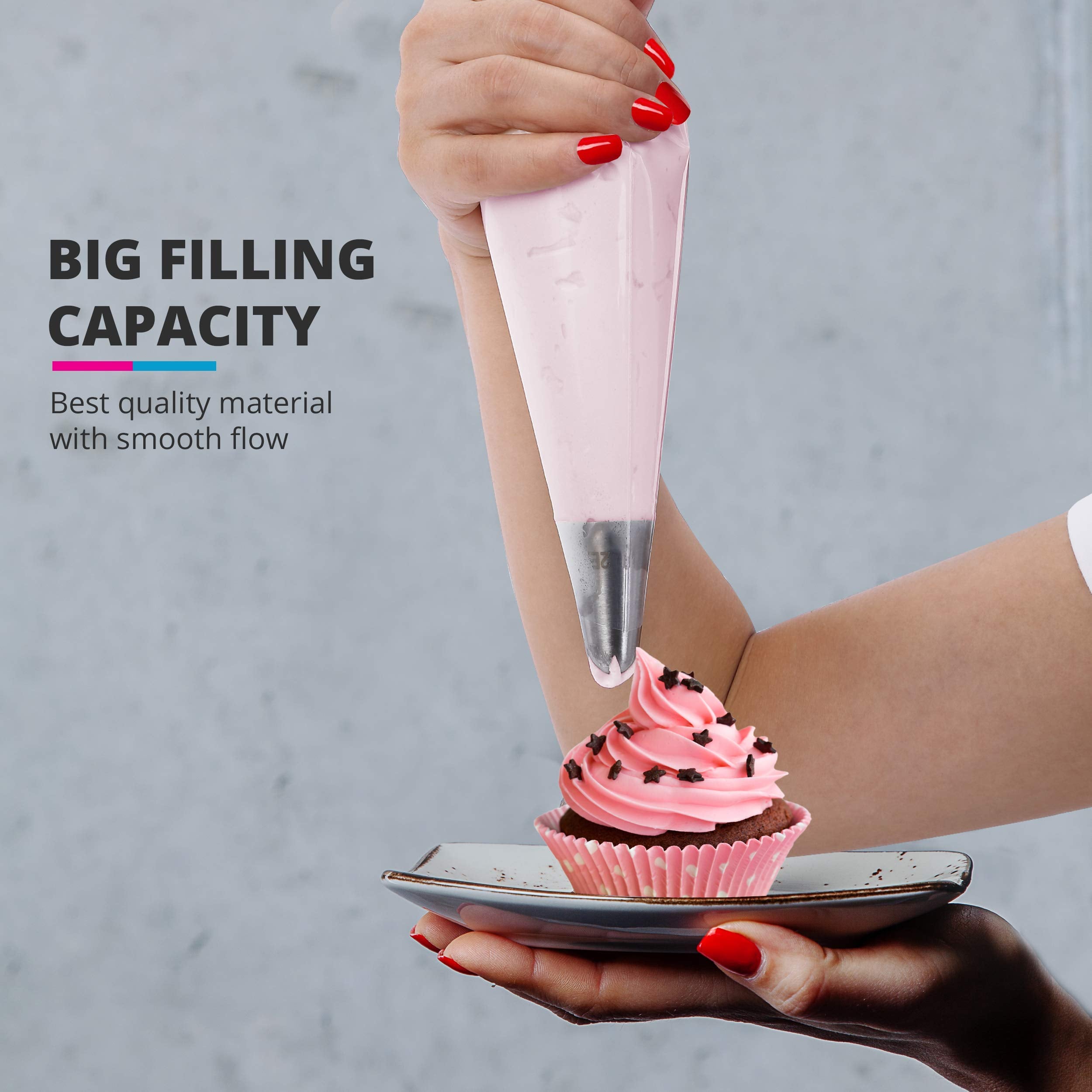 RICCLE bags ideal for cakes and cookies decoration with multiple colors