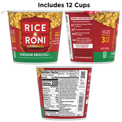 Rice-A-Roni Cups single-serve cup ideal for busy days at home or work