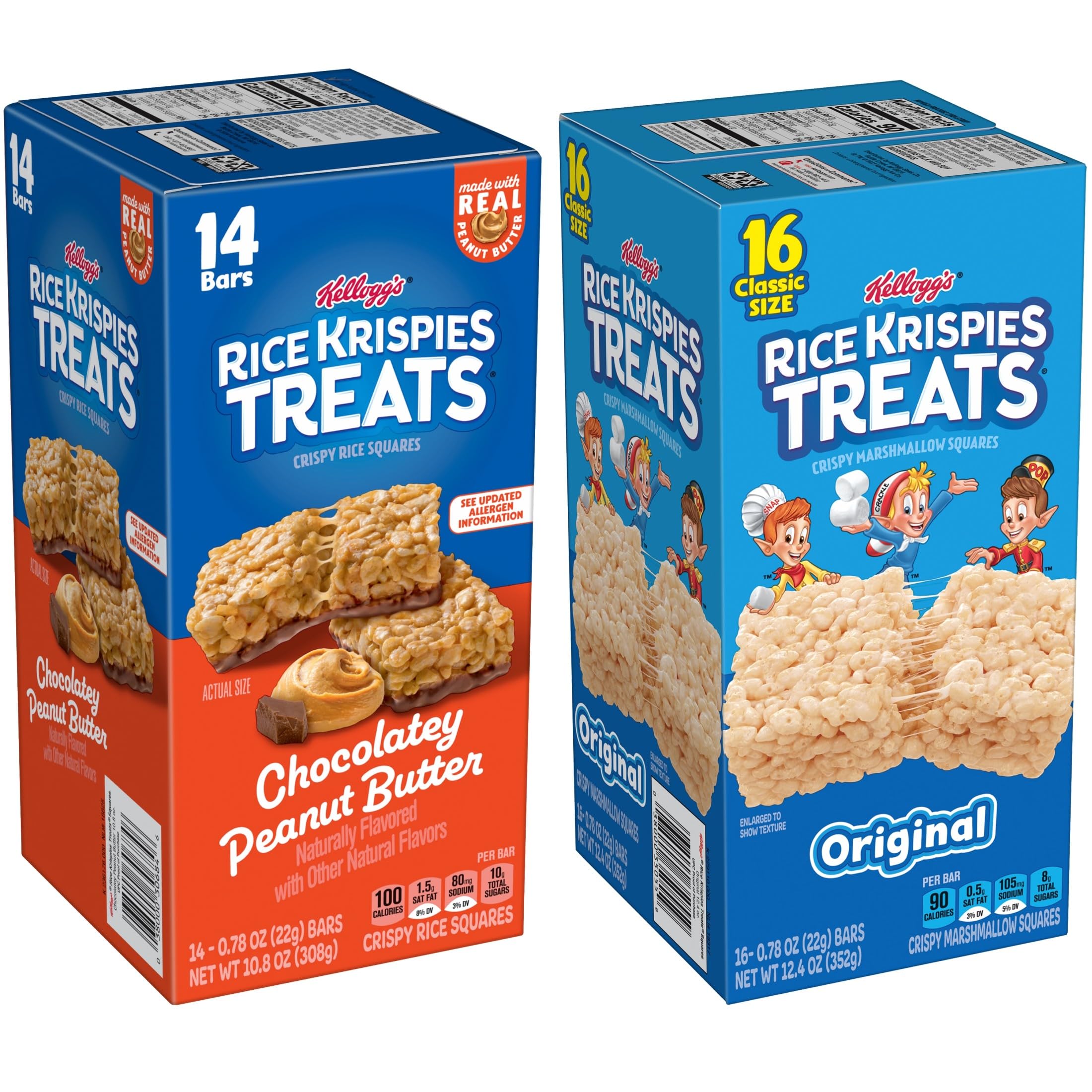 Rice Krispies Treats — perfect for backpacks or gift-worthy care packages.