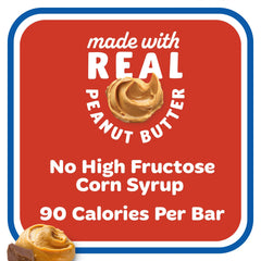 Rice Krispies Treats ingredients label highlights real peanut butter and nuts.