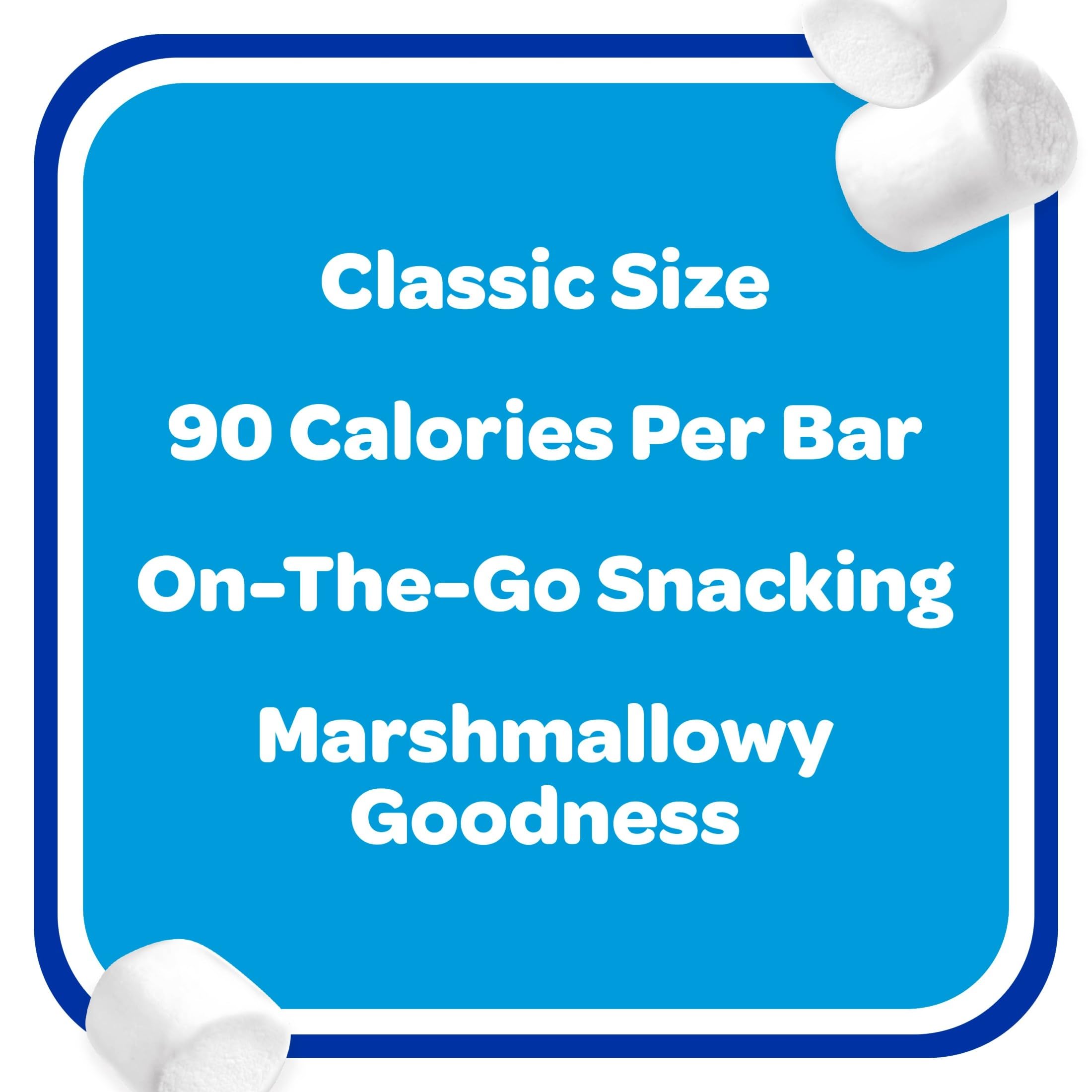 Rice Krispies Treats Original bars in hand illustrate easy, on-the-go snacking