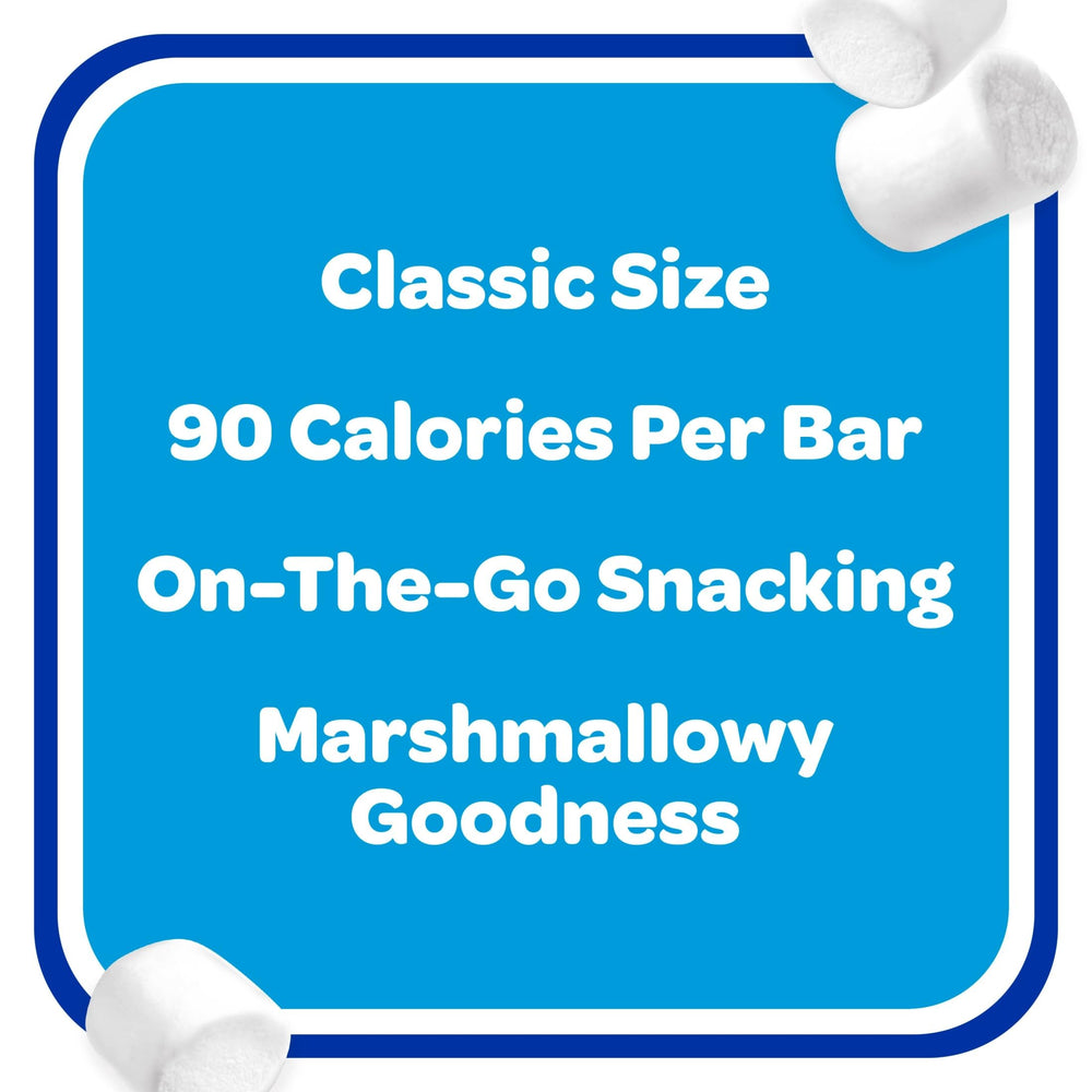 Rice Krispies Treats Original bars in hand illustrate easy, on-the-go snacking