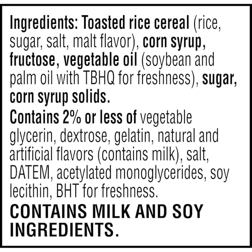Rice Krispies Treats Original bars packaging highlights freshness and portability