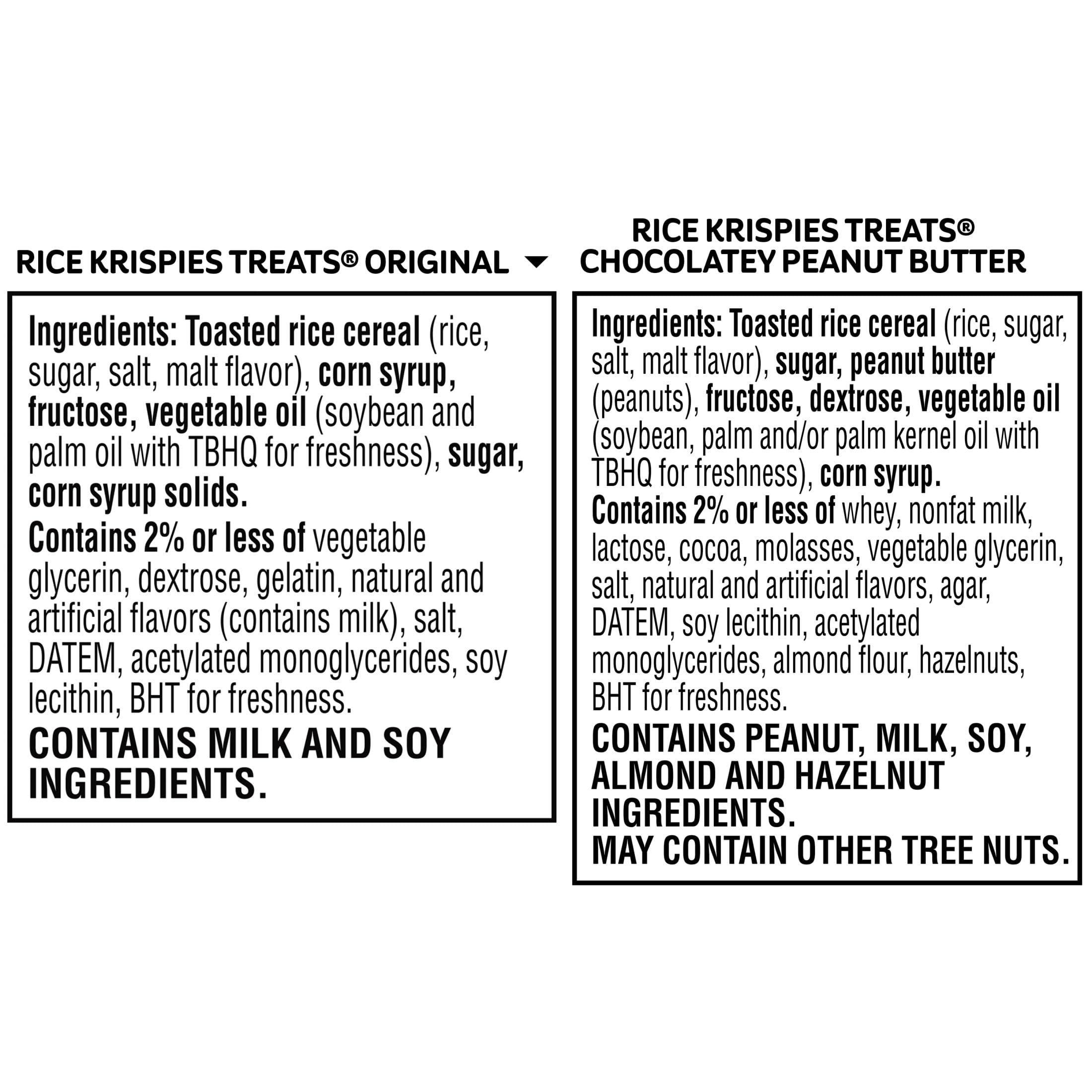 Rice Krispies Treats Original close-up — marshmallowy texture perfect for lunchboxes.