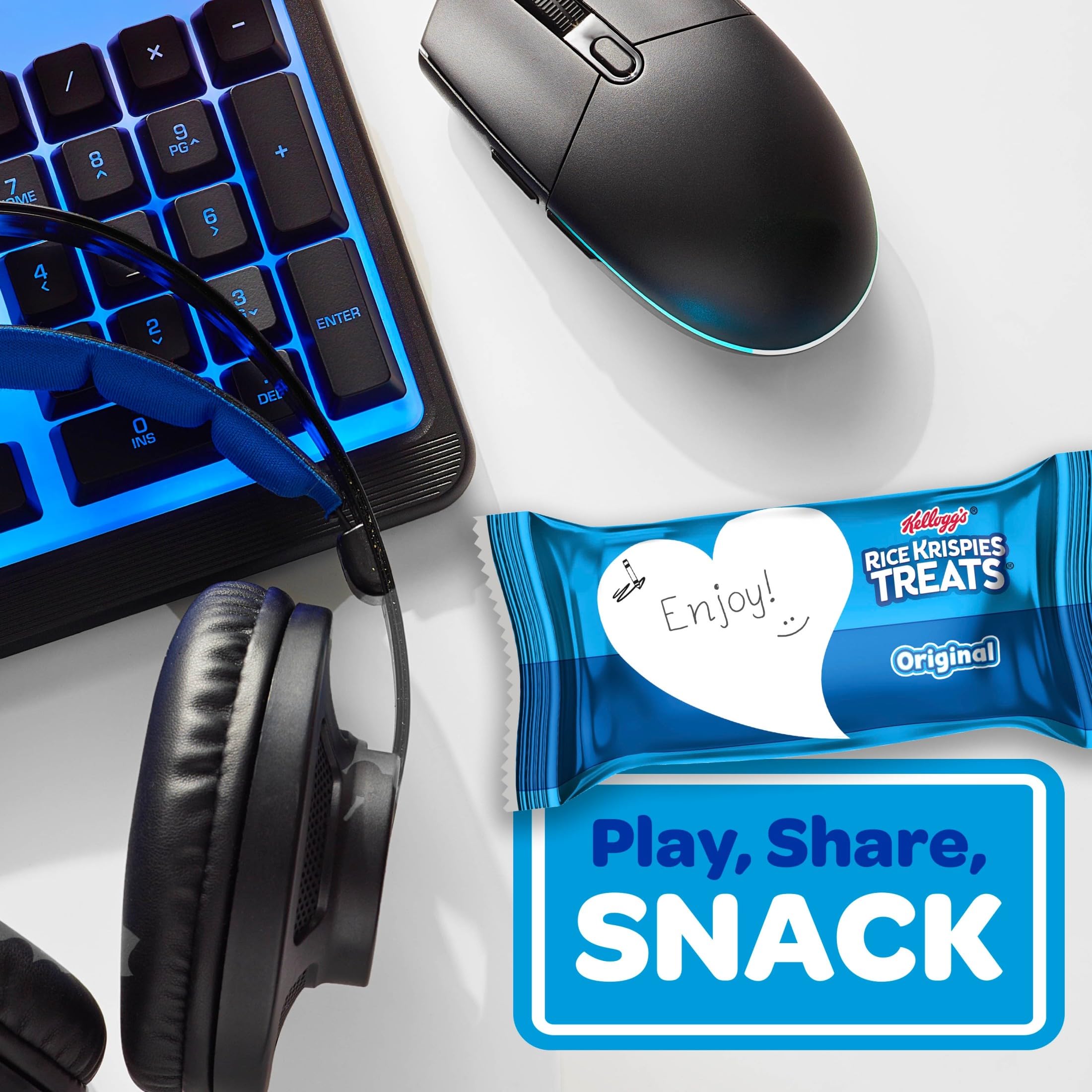 Rice Krispies Treats Original on-the-go snack fits busy mornings and trips