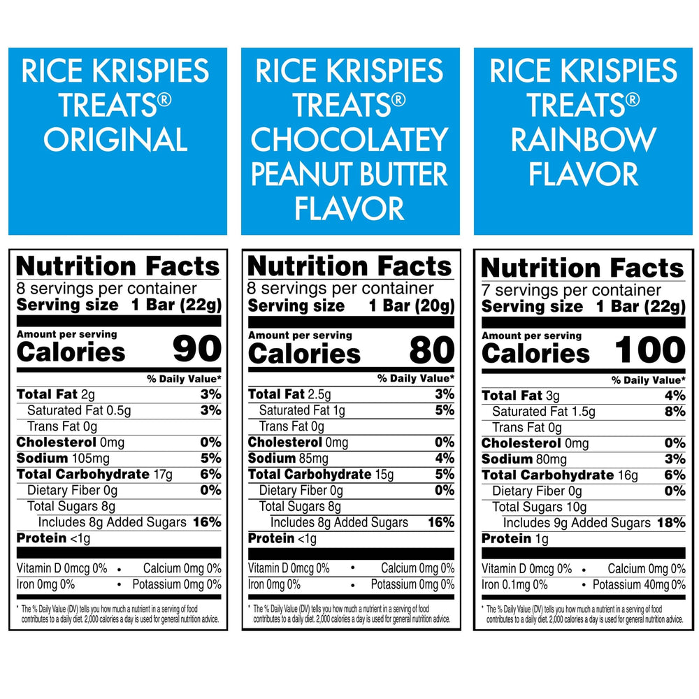 Rice Krispies Treats Rainbow bar colorful, shareable dessert-style snack.
