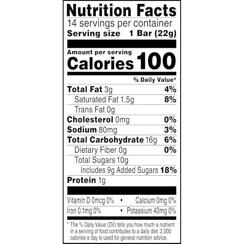 Rice Krispies Treats snack bar texture close-up shows crisp rice.