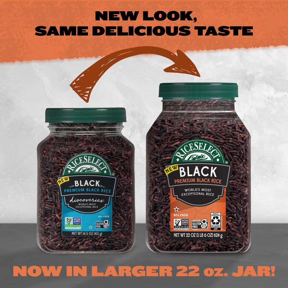 Curry served over RiceSelect Black Rice delivers a satisfying, chewy texture.
