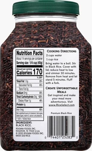 Steaming RiceSelect Black Rice in a pot releases a rich, nutty aroma.