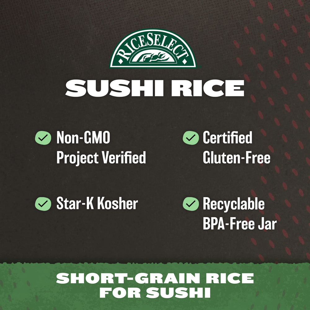 RiceSelect sushi rice aroma fills kitchen during cooking