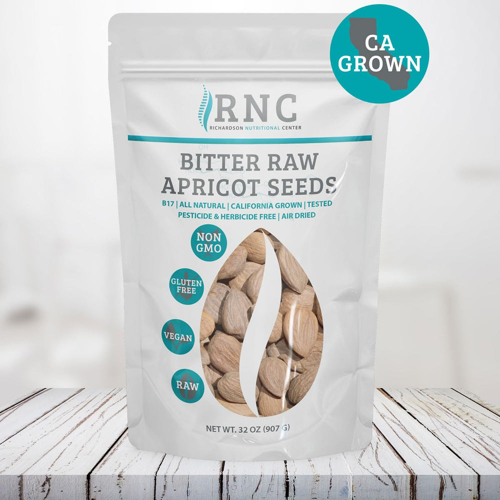 Richardson Nutritional Center California-grown seeds with a QA stamp for consistent quality.
