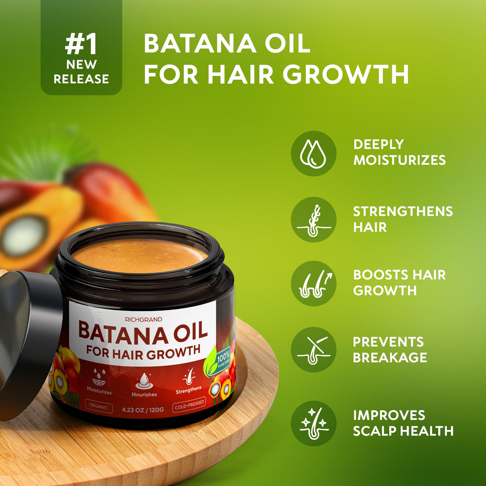 Scalp massage with RichGRAND Batana Oil for healthy roots