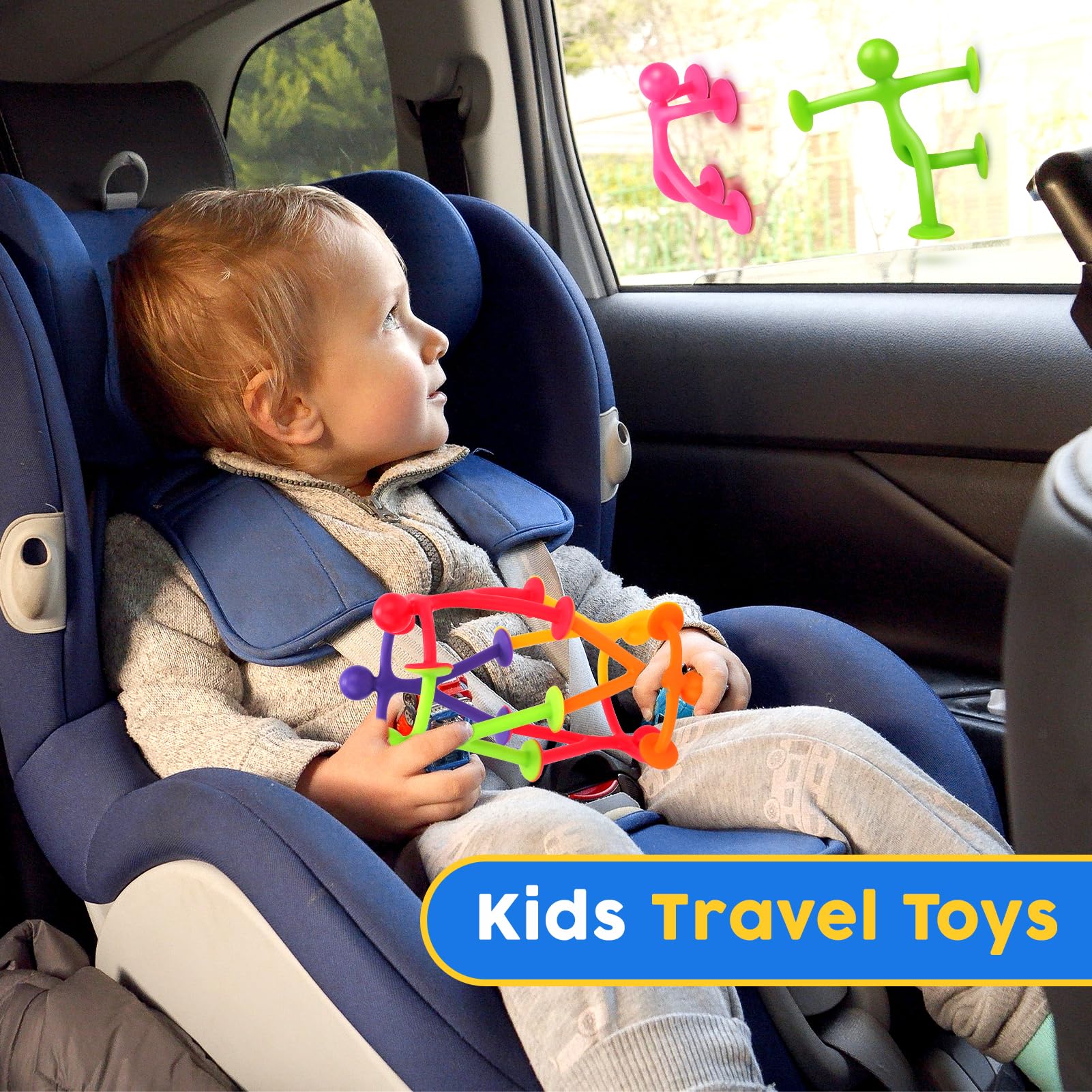 Richtim BPA-free silicone humanoid toy safe for hands-on exploration
