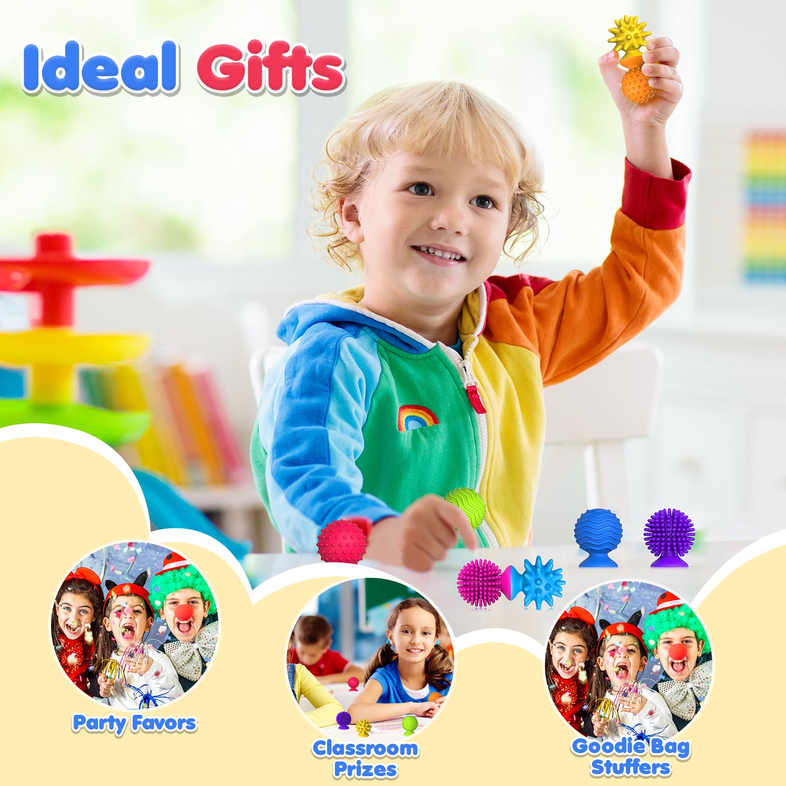 Richtim easter basket stuffer sensory toy for kids and adults.