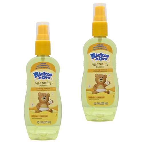 Ricitos de Oro chamomile scented lotion texture for gentle care