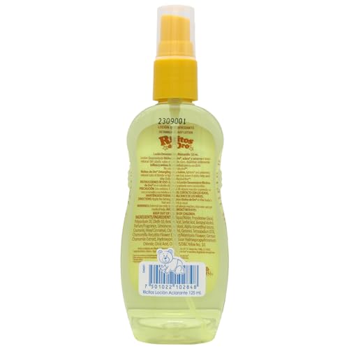Ricitos de Oro quick-access pop-top cap shown for easy application