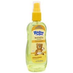 Ricitos de Oro tear-free formula label indicating kid-friendly use