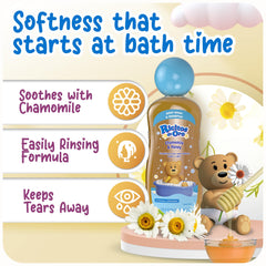 Ricitos de Oro tear-free bottle ideal for eyes during bath time