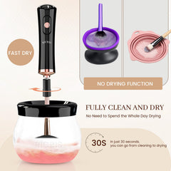 RICRIS 26,000 RPM drying motor spins brushes dry quickly.
