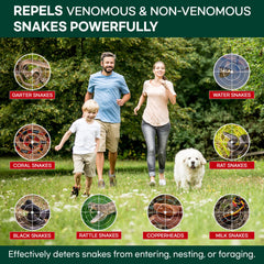 Rictex repellent pouch packaging for natural deterrent use