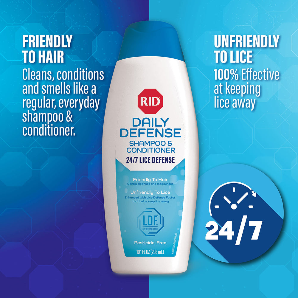 RID Daily Defense duo-pack front for convenient kid routine