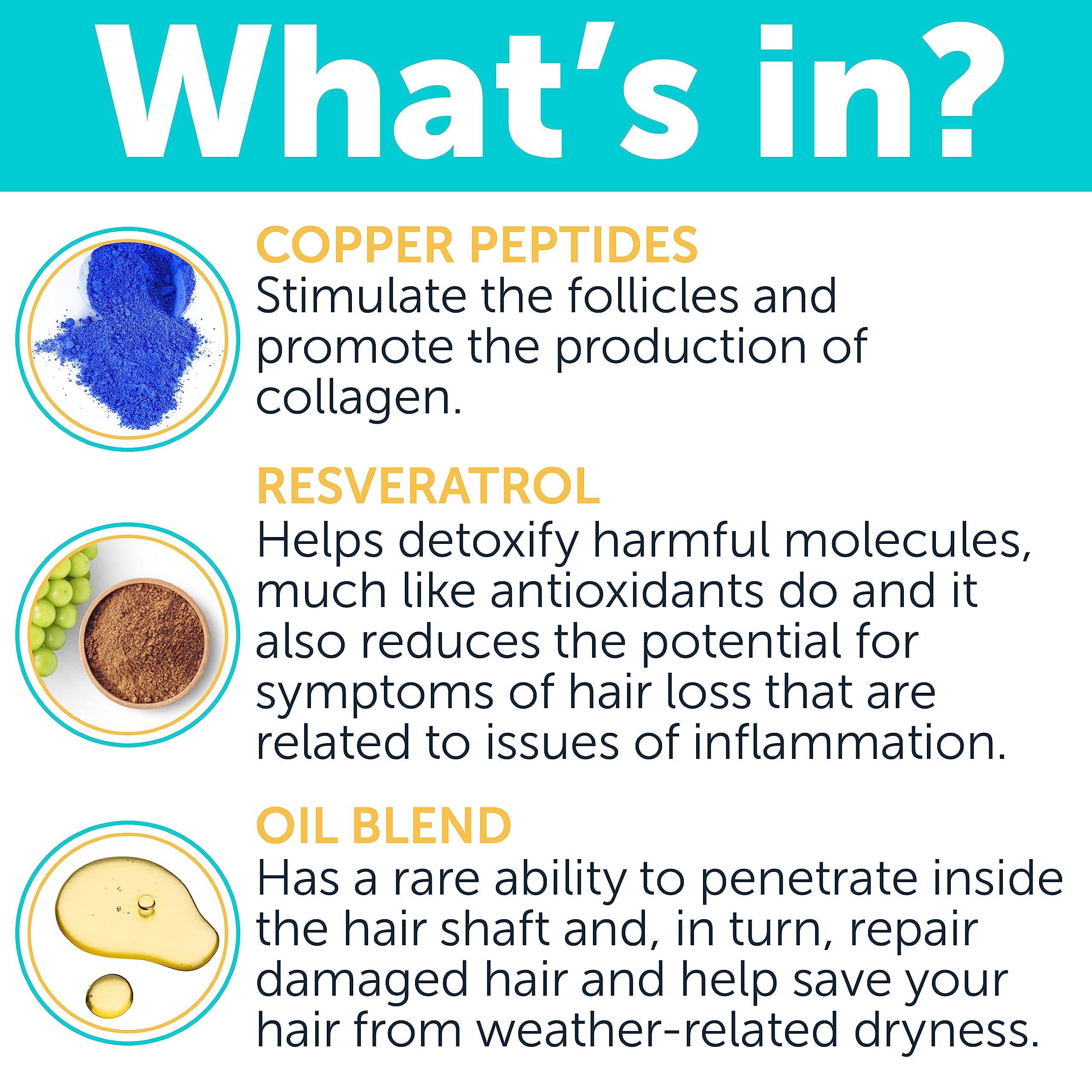 Rida Hair Research Institute resveratrol-copper peptide formula protects UV-exposed hair.