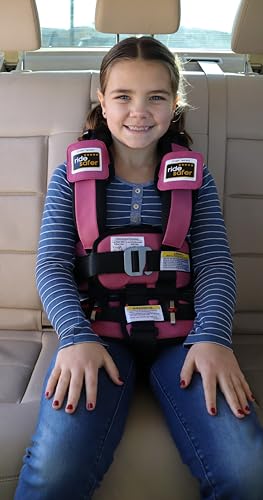 RideSafer Gen 5 XS pink vest showcases ultra-lightweight, compact design for travel